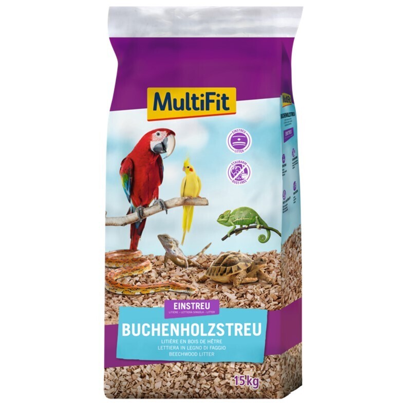 MultiFit Bodengrund MultiFit Buchenholz 15 kg