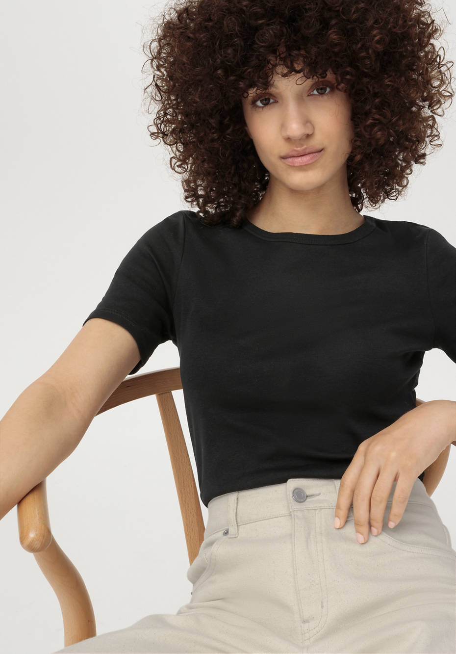 Kurzarm-Shirt aus reiner Bio-Baumwolle
