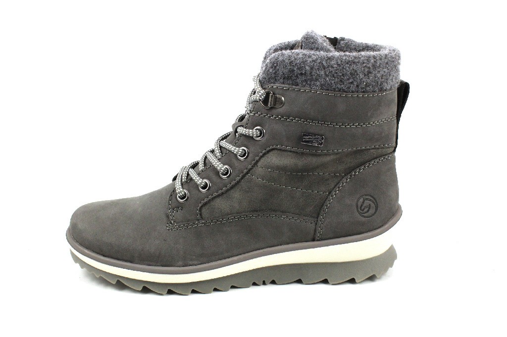 REMONTE Schnür-Stiefeletten grau