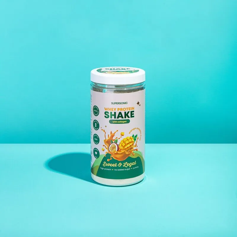 Supersonic Sweet&Legal Πρωτεϊνούχο Ρόφημα με Γεύση Μάνγκο & Πάθος