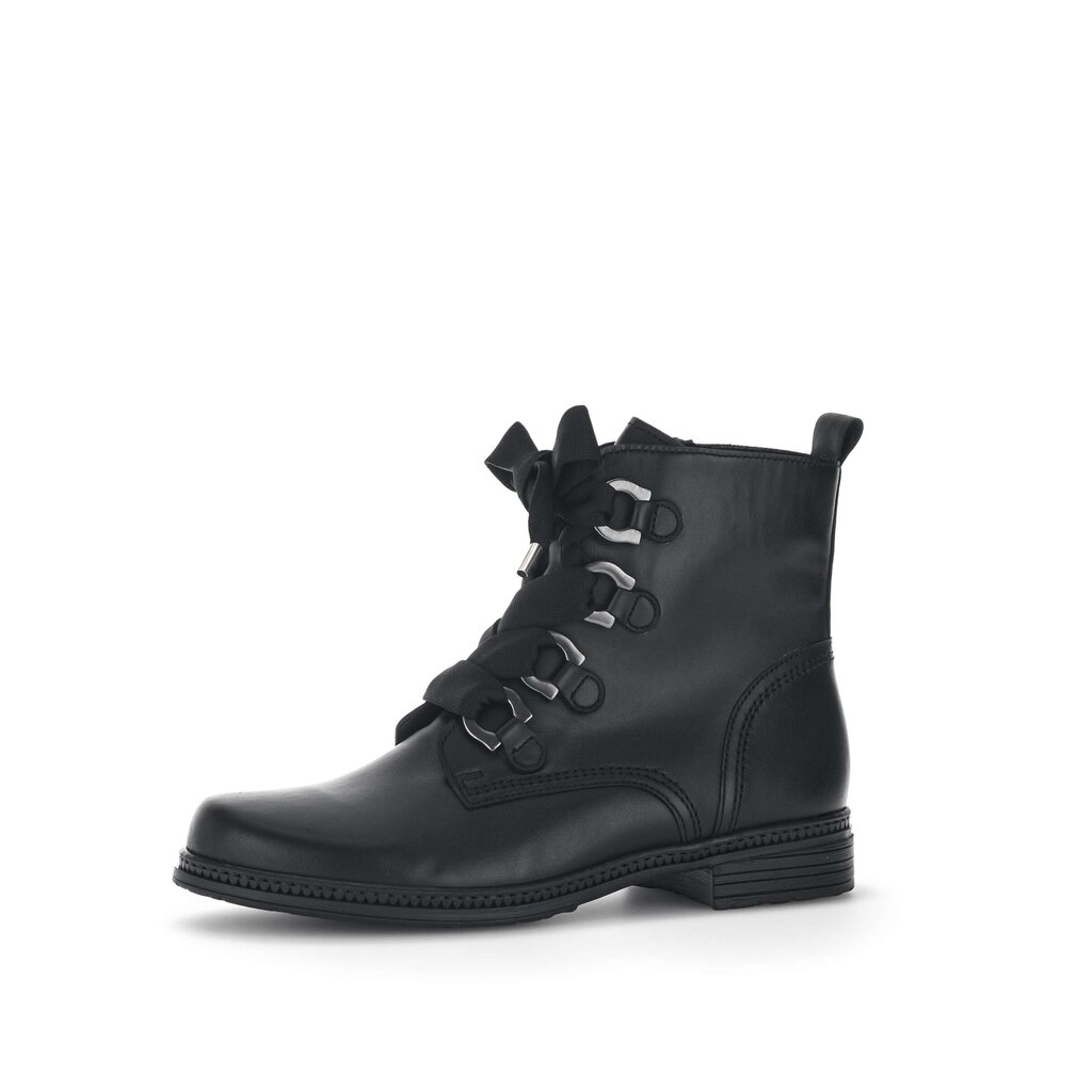 Gabor fashion Schnürstiefelette schwarz