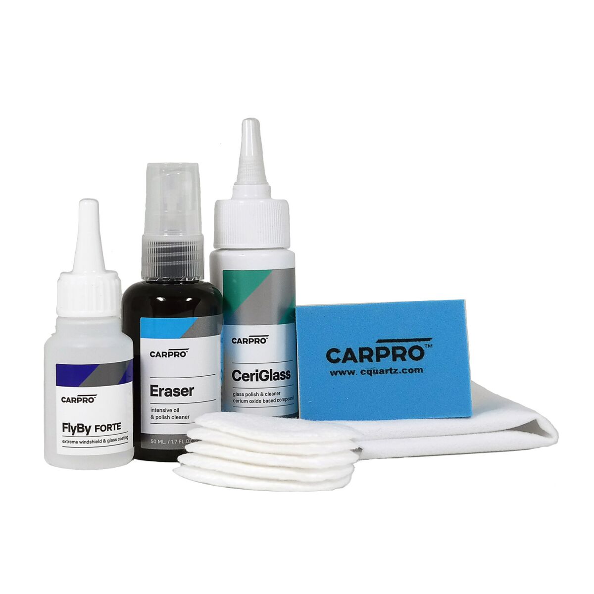 CarPro FlyBy FORTE Glasversiegelung Set 15ml