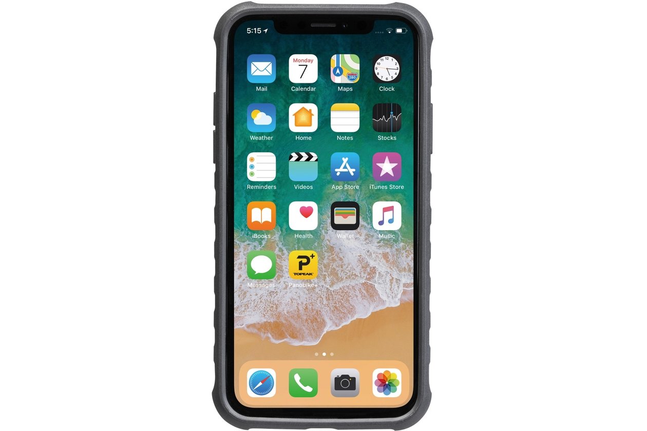 Topeak RideCase fu00fcr iPhone XS Max mit Halter