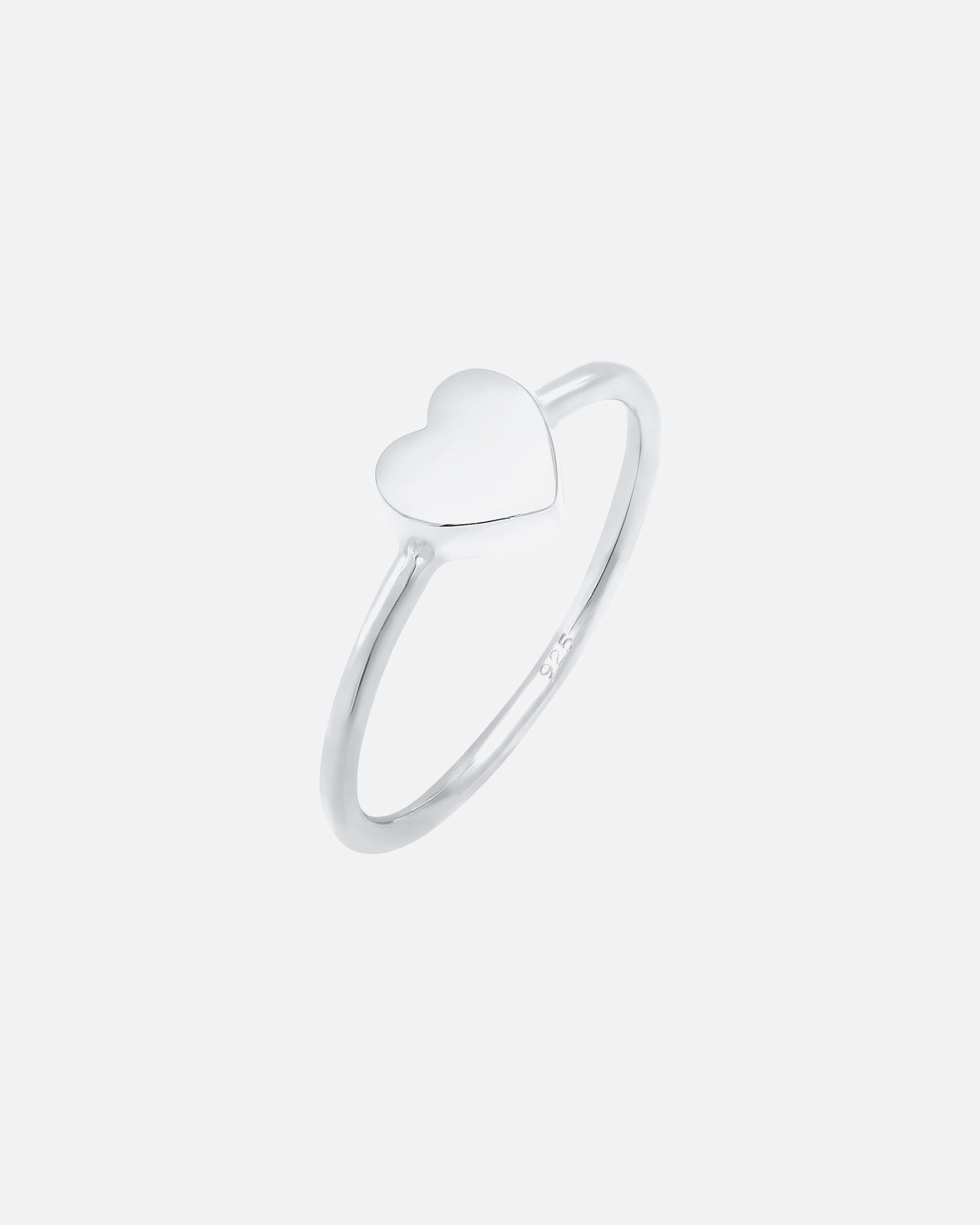 Colgante Elli para mujer con forma de corazón y filigrana en plata de ley 925.