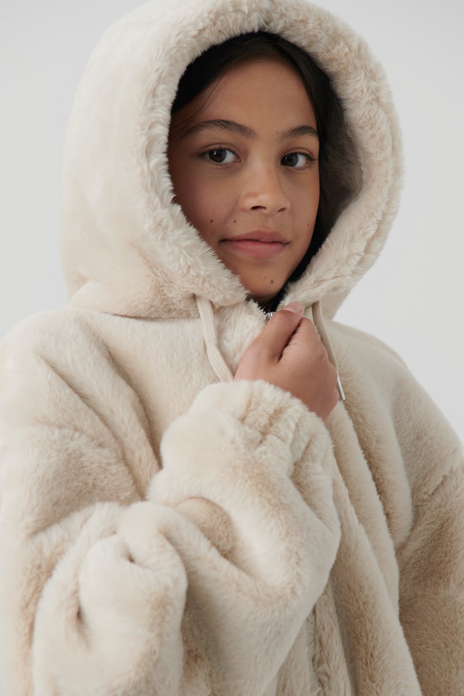 Y fur hoodie