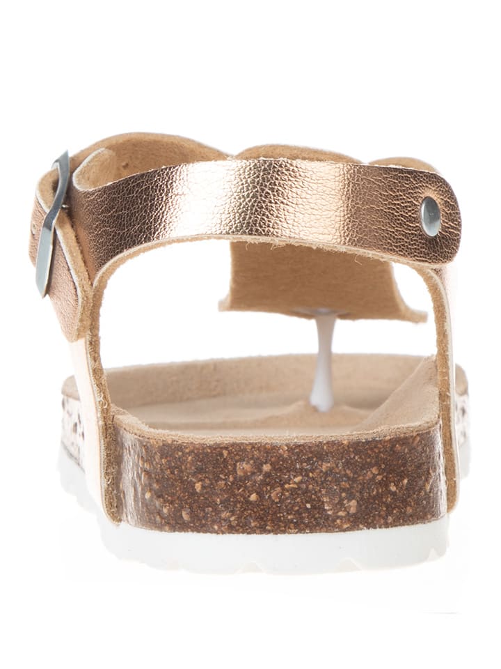 BIO PINGÜIN Sandalen in Gold günstig kaufen