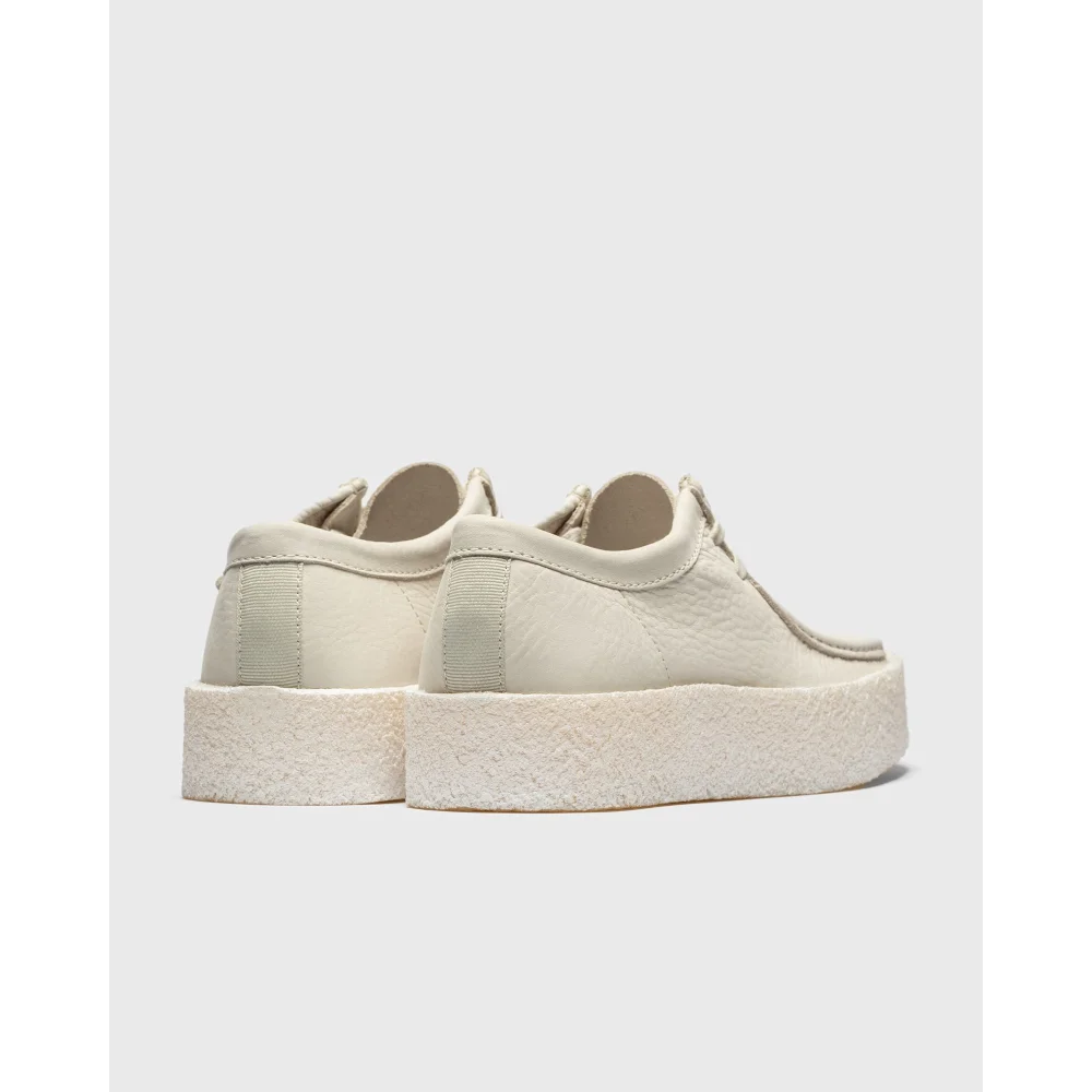 Clarks Wallabee Cup 26158153 / weiss