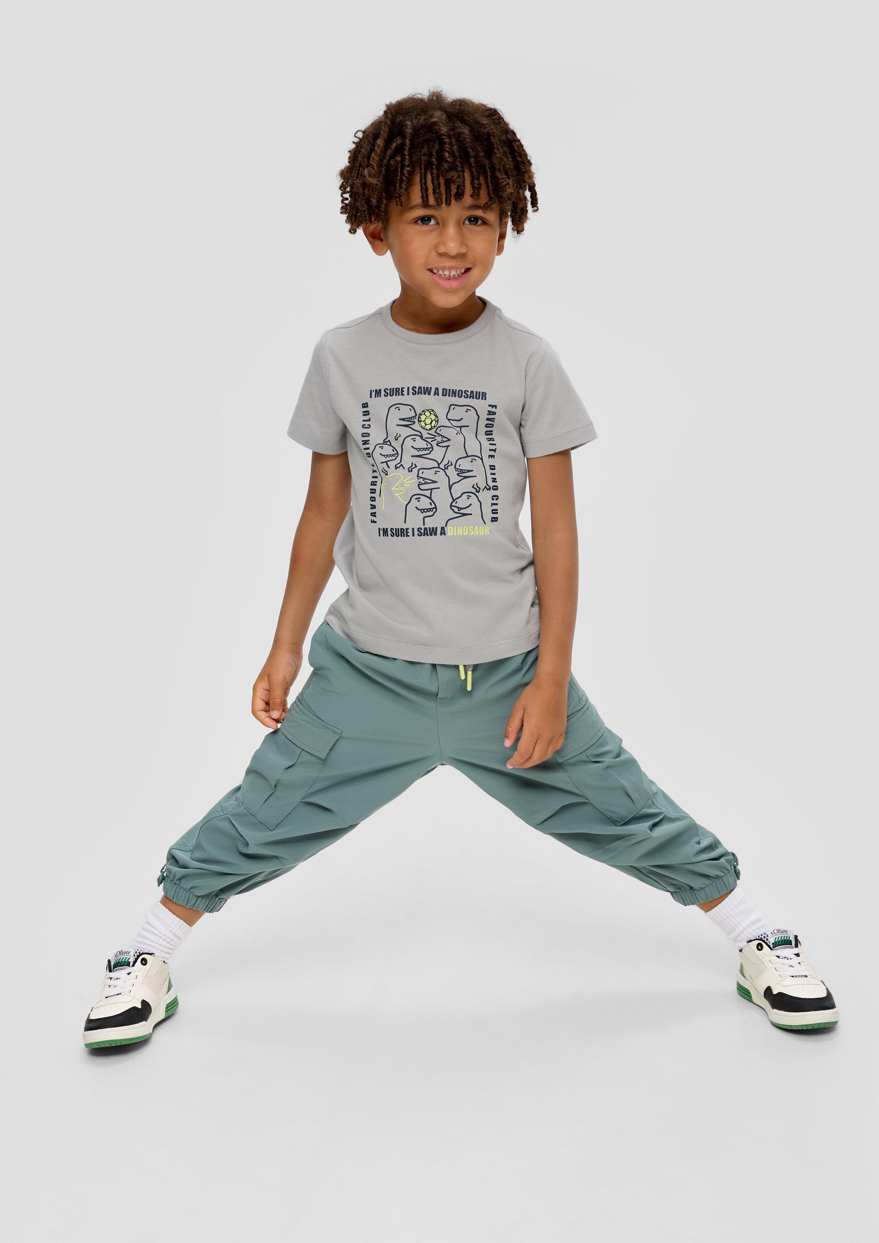 T-Shirt mit Frontprint  2143100-9114