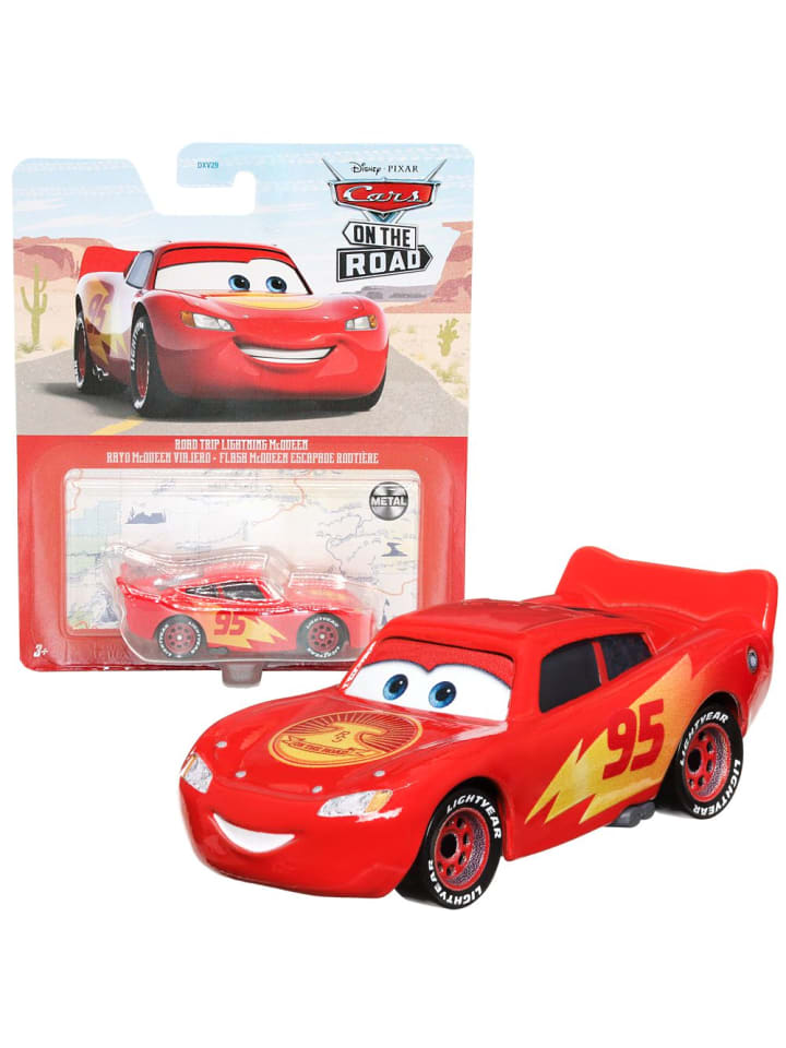 Disney Cars Fahrzeug Racing Style | Die Cast 1:55 Auto in Road Trip Lightning günstig kaufen onesize