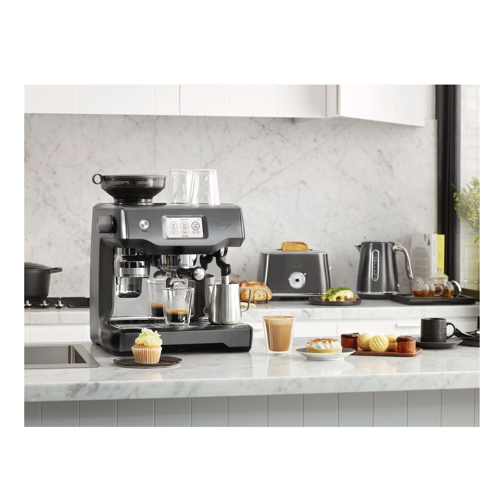 Sage Siebträgermaschine the Barista Touch, Touch