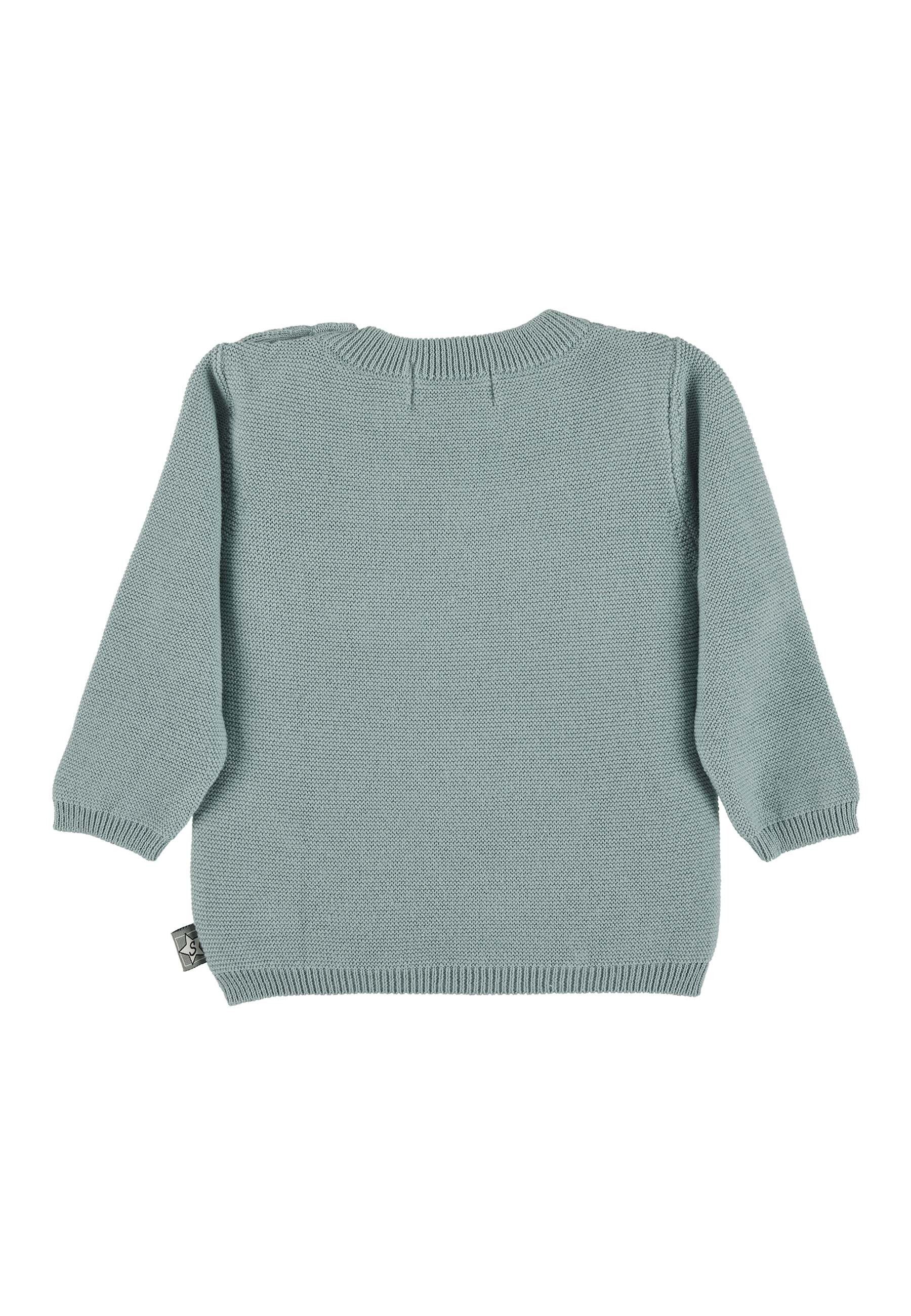 Sterntaler® Langarmshirt GOTS Strick-Pullover Stern (1-tlg)