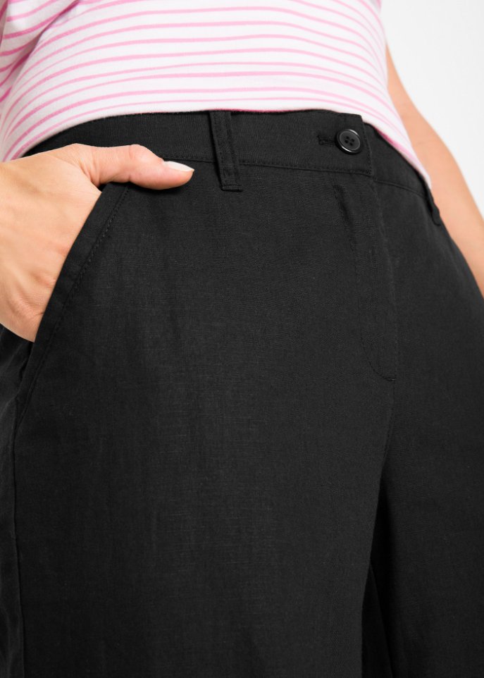 Webhose mit Leinen und Bequembund