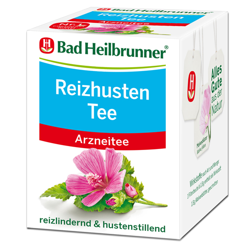 BAD HEILBRUNNER Reizhusten Tee Filterbeutel  8X1.8 g  Filterbeutel
