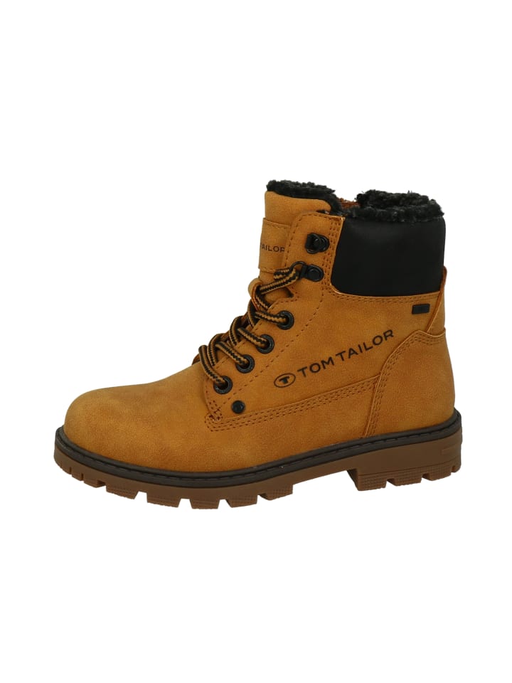Tom Tailor Stiefel mit Warmfutter in Braun günstig kaufen