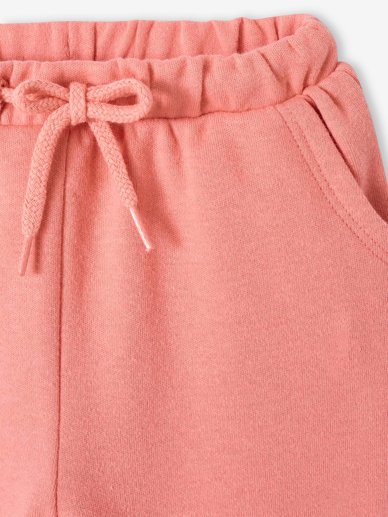 Vertbaudet Baby-Set: Sweatshirt & Hose, personalisierbar Oeko-Tex - blush