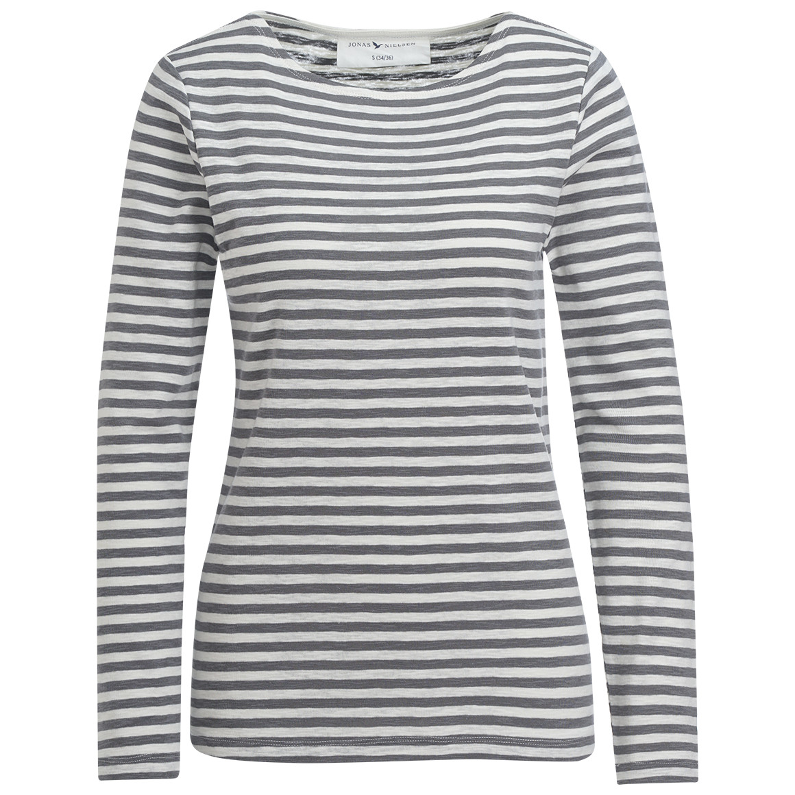 Damen Langarmshirt im Streifen-Dessin