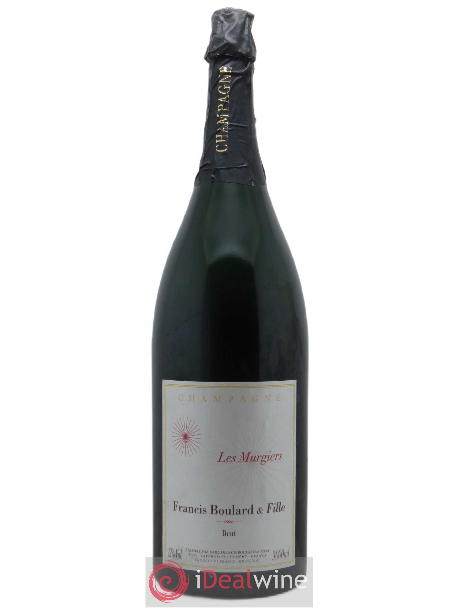 Les Murgiers Brut Nature Francis Boulard   - Lot de 1 Double-magnum