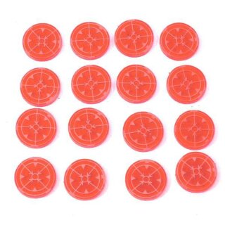 4Ground Marker Light/Lock On Token Set (Red) (16)