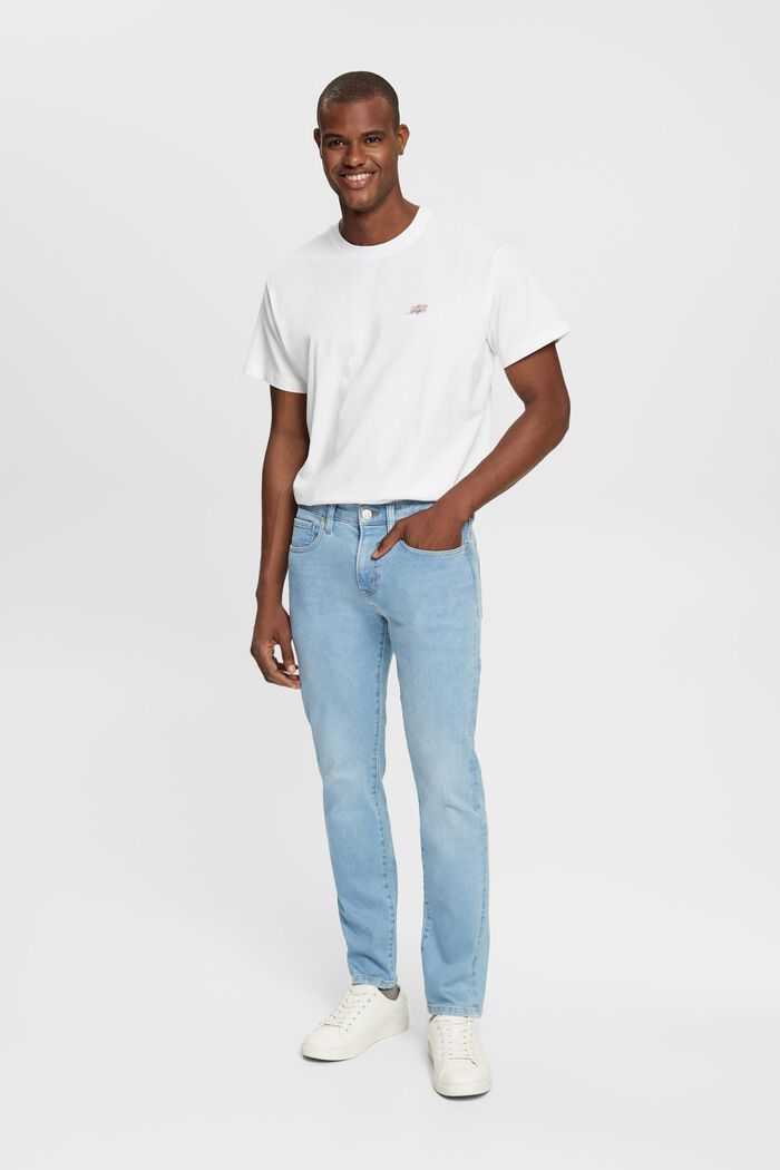 Schmale Jeans mit mittlerer Bundhöhe