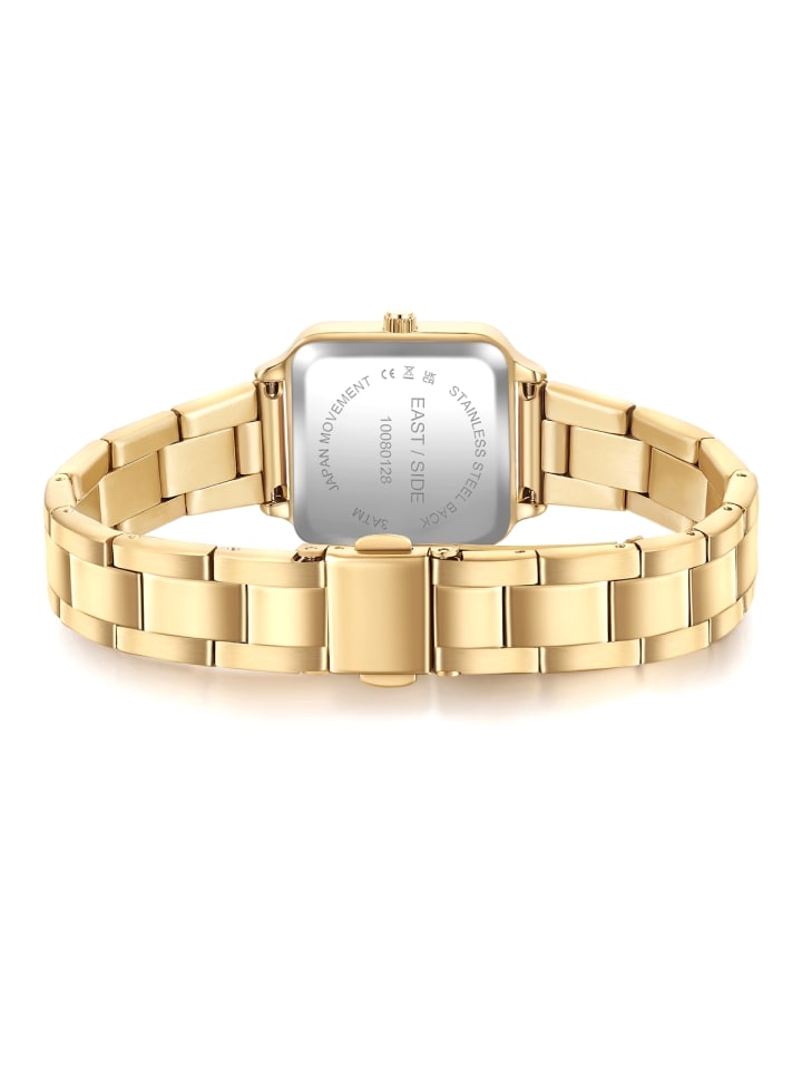 Eastside NY Damen Quarzuhr gelbgold Edelstahl gelbgold in gelbgold günstig kaufen 21 cm