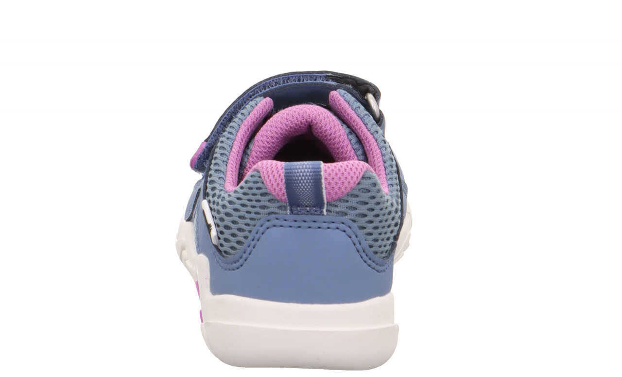 TRACE - Blau/LilaSneaker low mit Klettverschluss