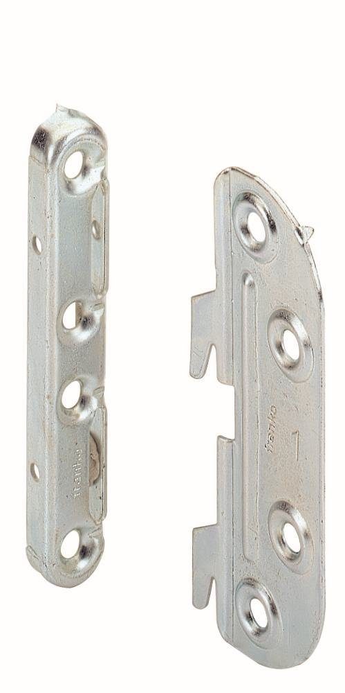 Hettich Flachverbinder Hettich Bettbeschlag zum Verbinden, verzinkt, 4