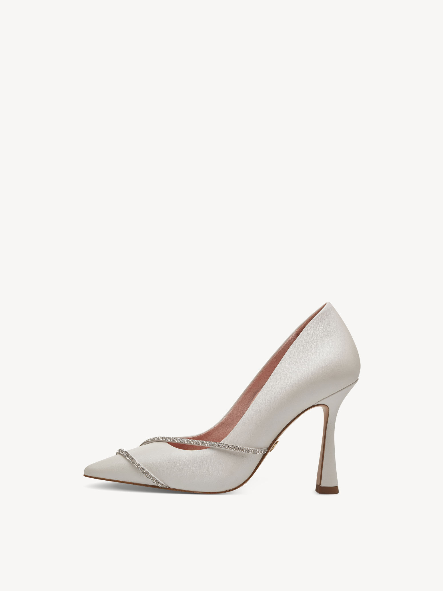 Escarpin en cuir - beige