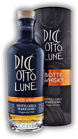 Marzadro Le Diciotto Lune Grappa Riserva Botte Whisky 0,5 Liter Marzadro Le Diciotto Lune Grappa Riserva Botte Whisky 0,5 Liter  0,5	 Liter - Vol 42%