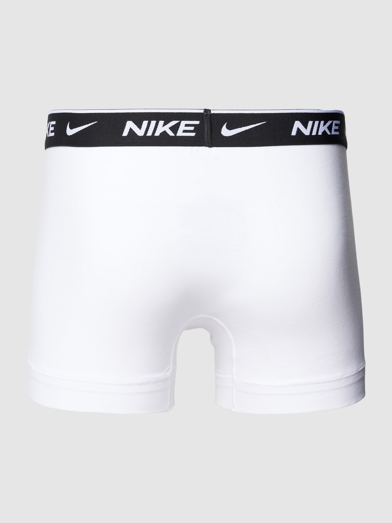 Trunks mit elastischem Logo-Bund in weiß