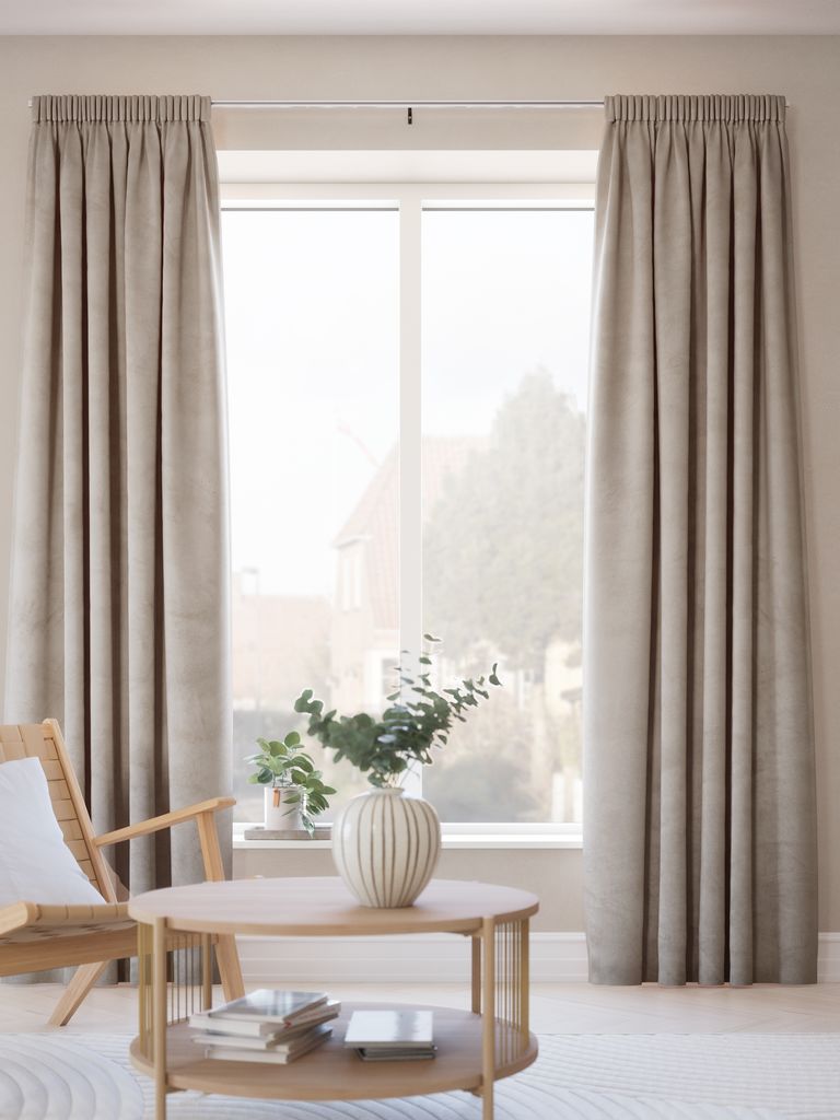 AUSTRA AUSTRA fløyelsgardin 1x140x300cm i mørkegrå