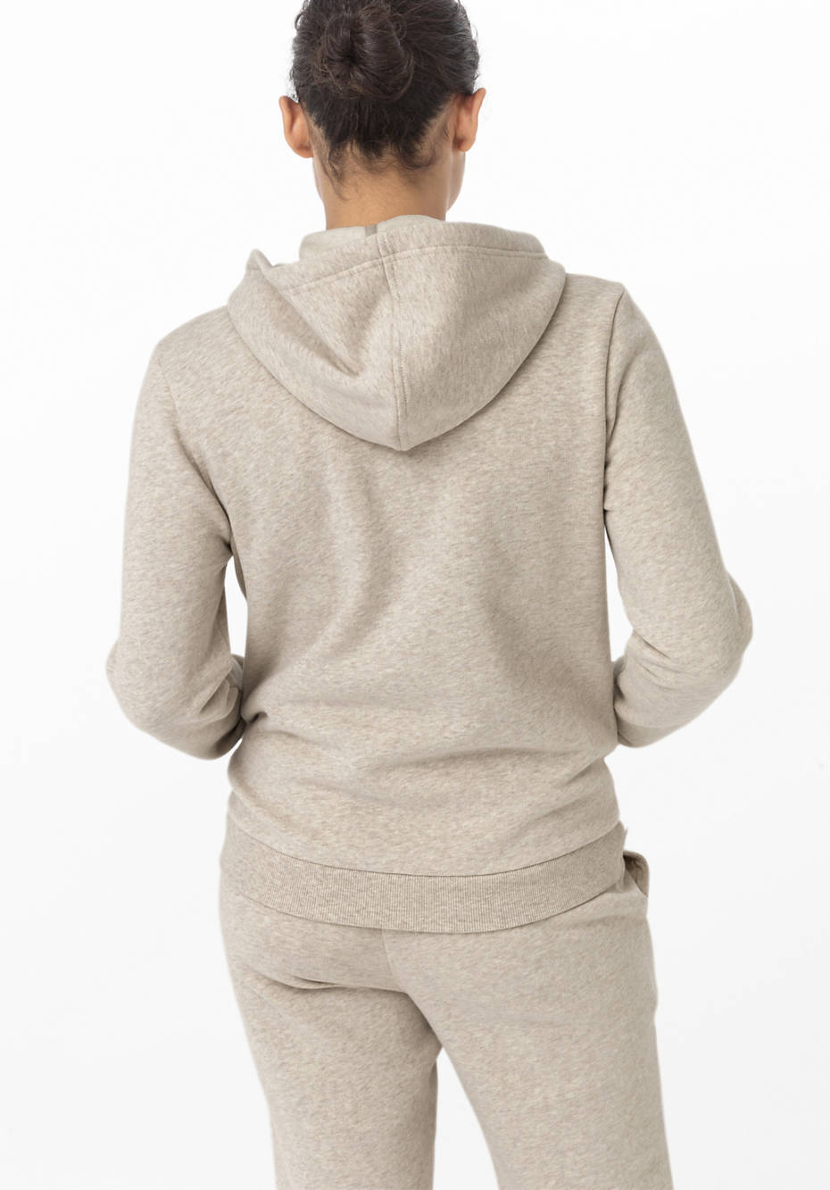 Sweatjacke aus reiner Bio-Baumwolle