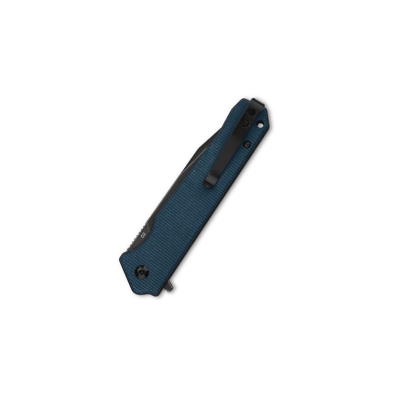 QSP Mamba V2 Micarta D2 STW QS111-H2 Blue