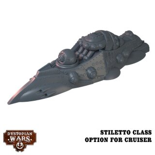 Dystopian Wars: Descartes Battlefleet Set