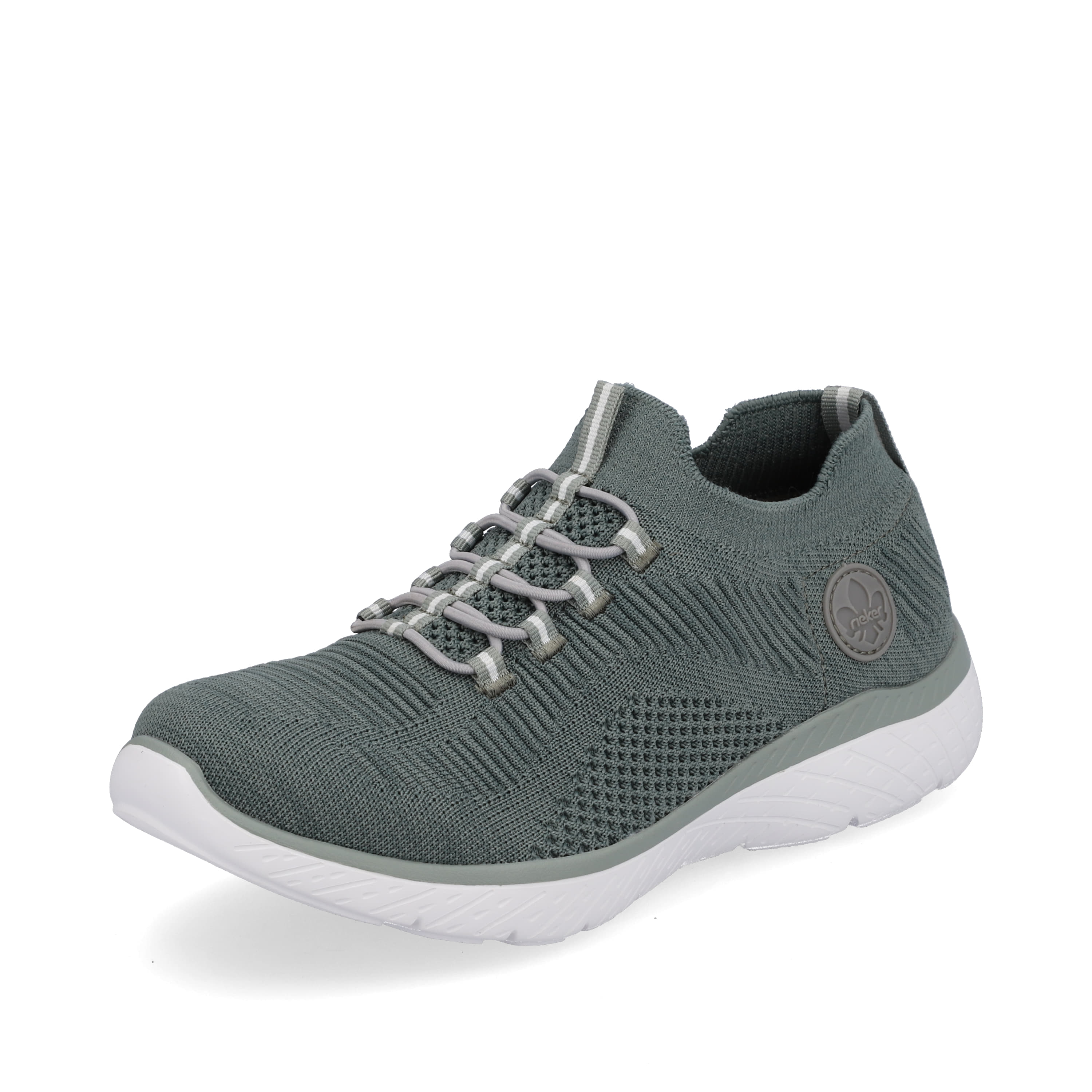 Rieker Damen Slipper grünblau