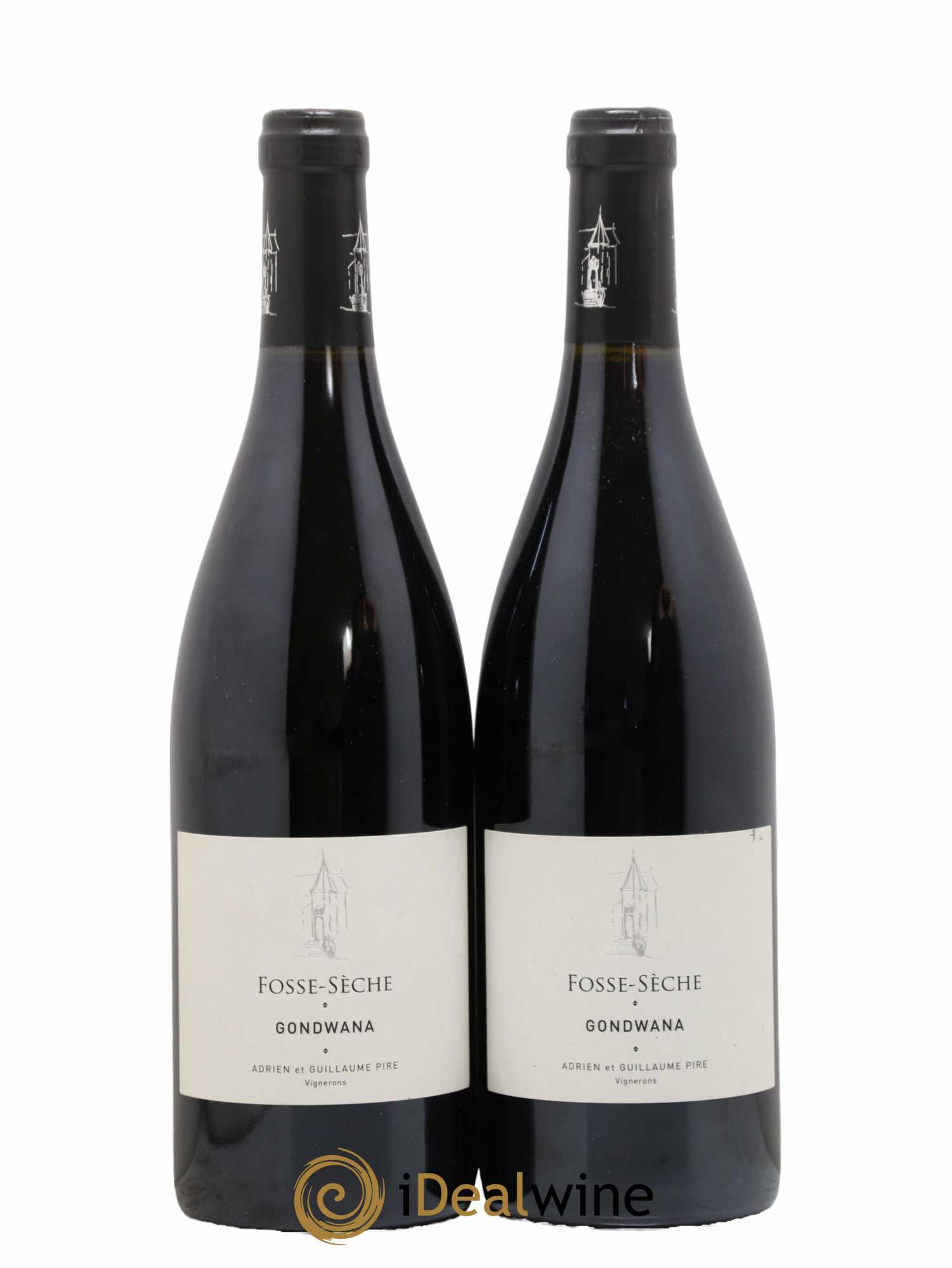 Vin de France Gondwana Château de Fosse-Sèche  2019 - Lot de 2 Bouteilles