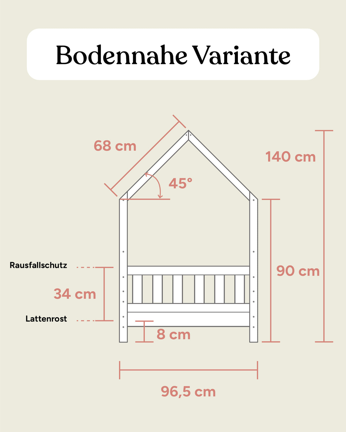 Hausbett Buche