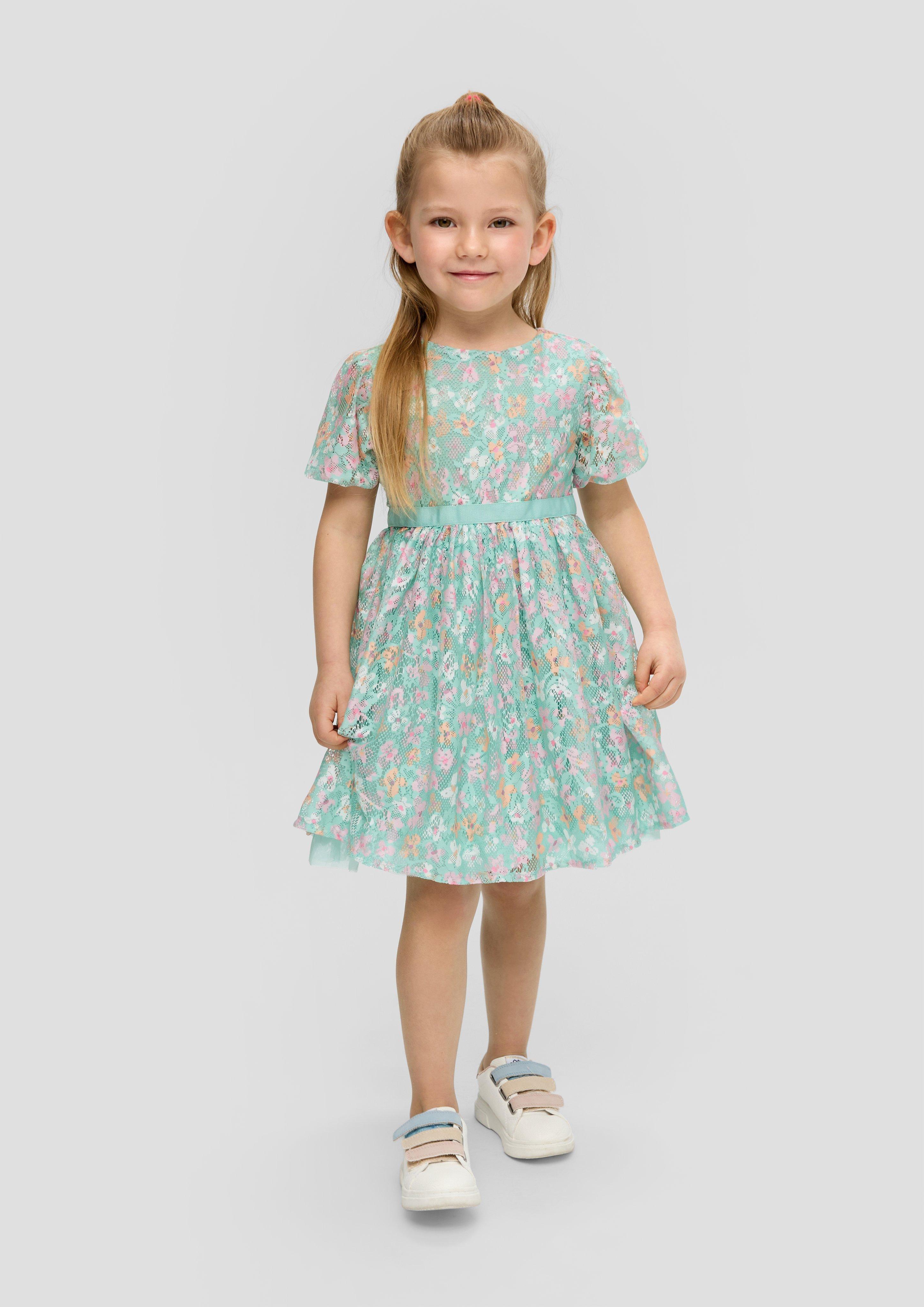 Festliches Spitzenkleid mit Unterrock  2140051-60A6