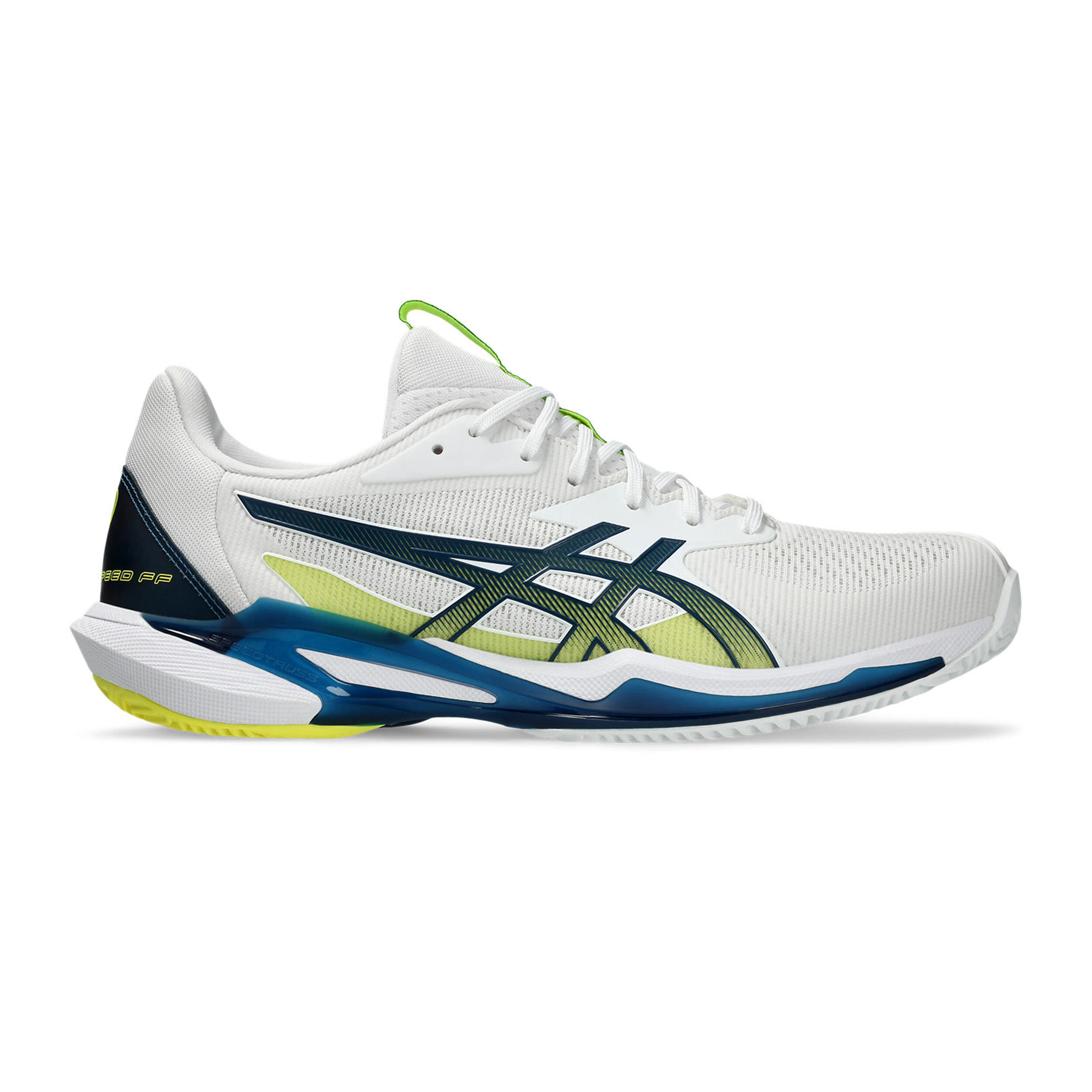 Solution Speed FF 3 Clay Sandplatzschuh Herren - Weiß, Mehrfarbig