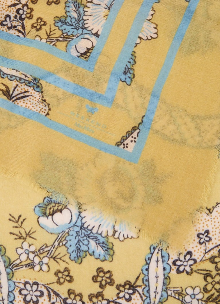 Eșarfă din lână MaxMara Pilly 120 x 120 cm