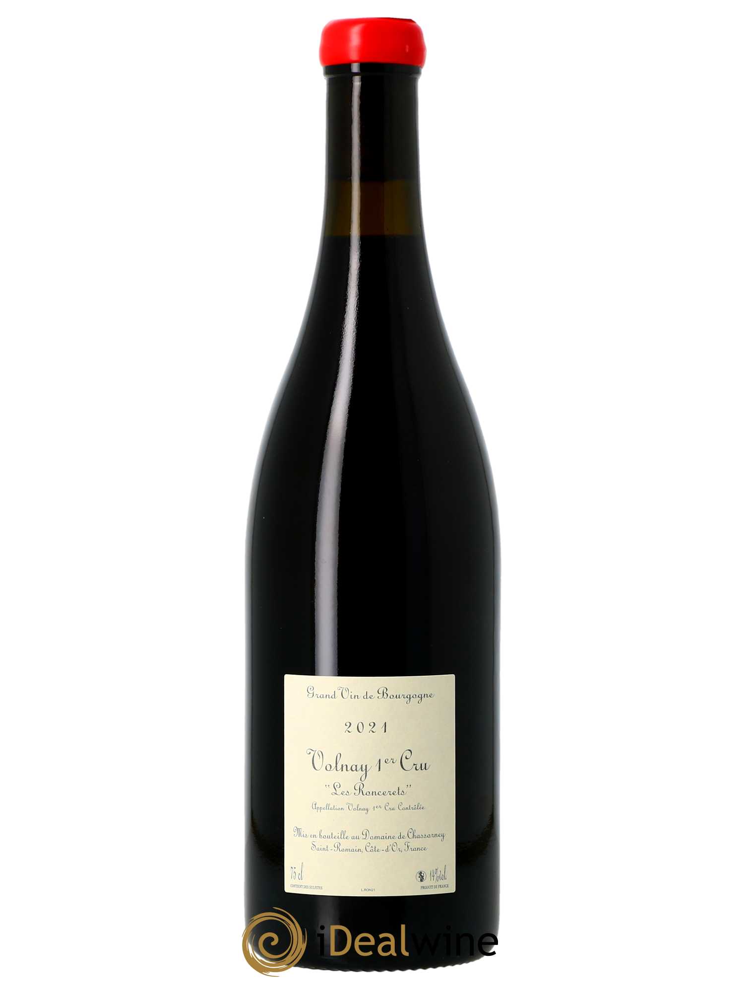 Volnay 1er Cru Les Roncerets Domaine de Chassorney - Frédéric Cossard  2021 - Lot de 1 Bouteille