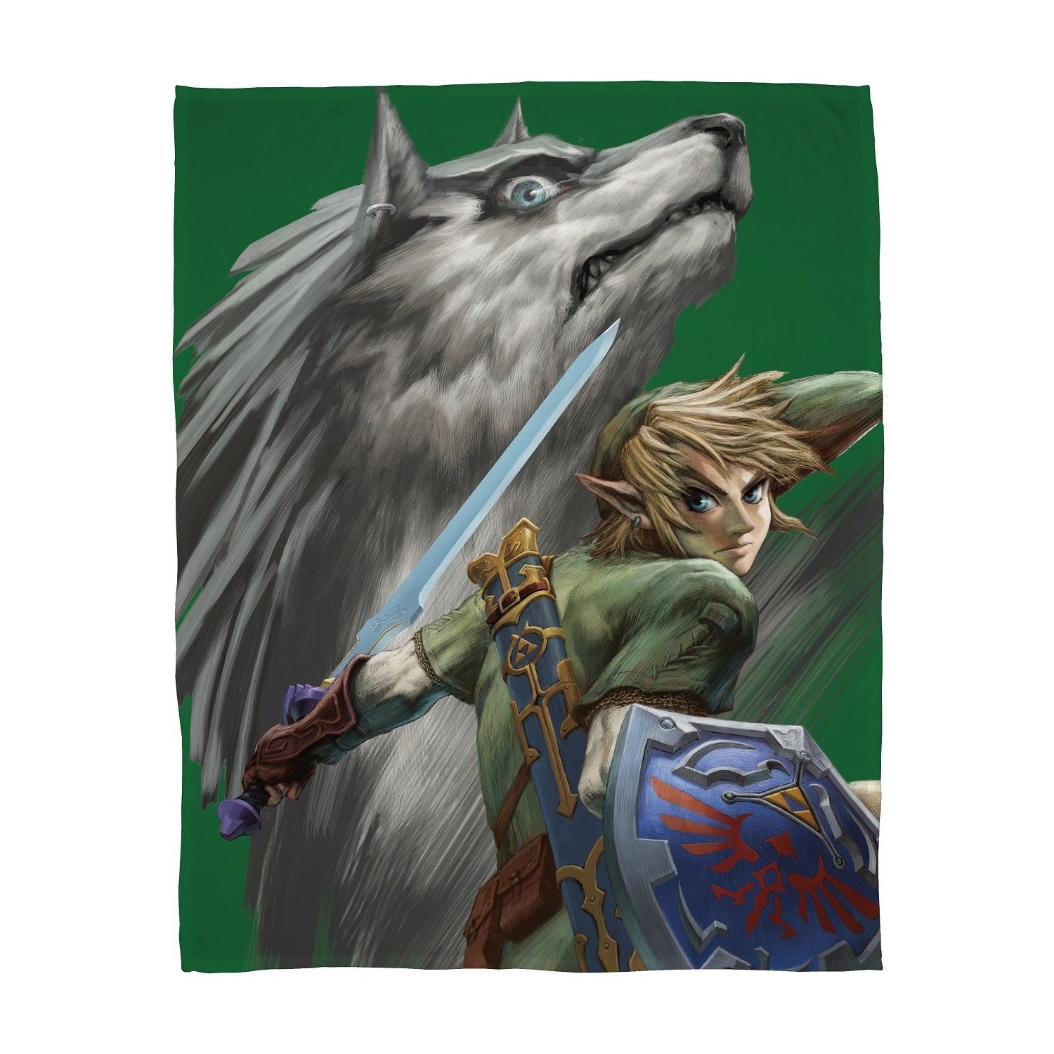 Kinderdecke Super flauschige Zelda Kuscheldecke 