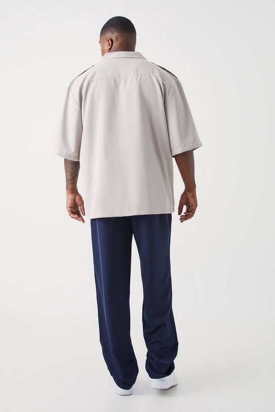 Plus Utility Twill-Hemd und Hose