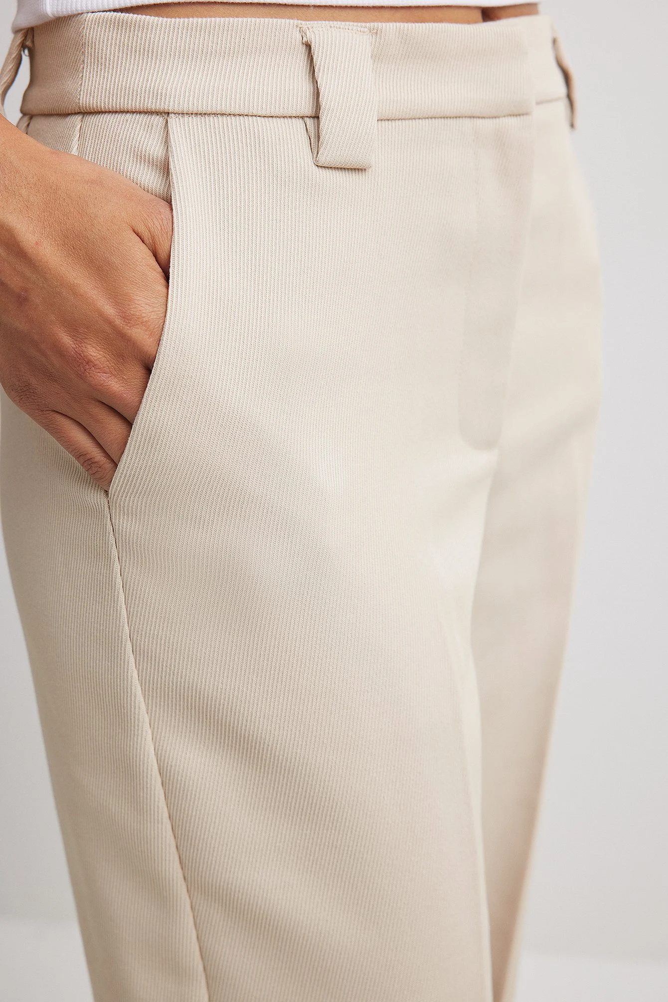 Anzughose aus Twill