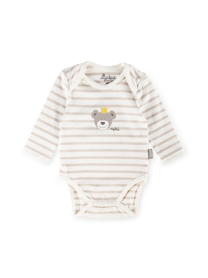 Sigikid Body, langarm Classic Baby in beige günstig kaufen