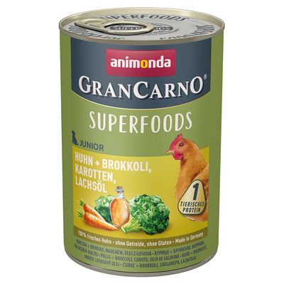 Animonda GranCarno Junior Superfoods 6 x 400 g