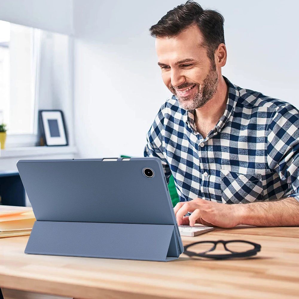 Supobig Tablet-Hülle Hülle für Samsung Galaxy Tab A8 Hülle 10,5 Zoll (SM-X200/205/207)2022, Ultra Dünn Schutzhülle mit Standfunktion,Modische Praktische Smart Auto Schlaf/Wach Funktion Schutzhülle Cover Case Kompatibel mit Samsung Galaxy Tab A8 2021