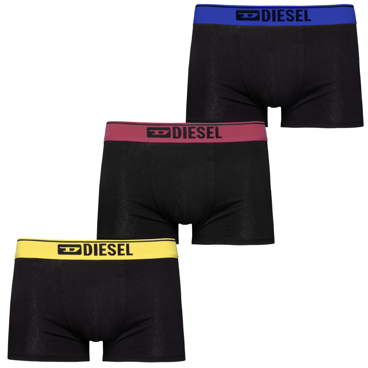 Diesel UMBX-DAMIEN 3er Pack Boxershorts schwarz