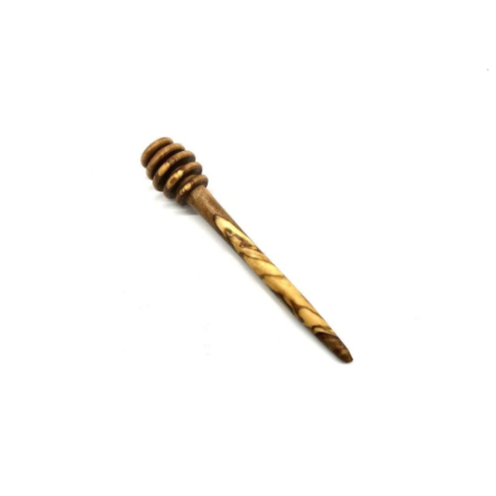 Olivenholz-erleben Esslöffel Honiglöffel 14 cm (1 Stück), antibakterielle Wirkung