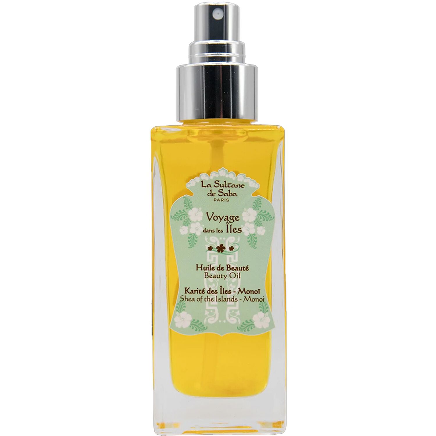 La Sultane de Saba Voyage dans les Îles Huile de Beauté - Karité des Iles & Monoi - 200 ml