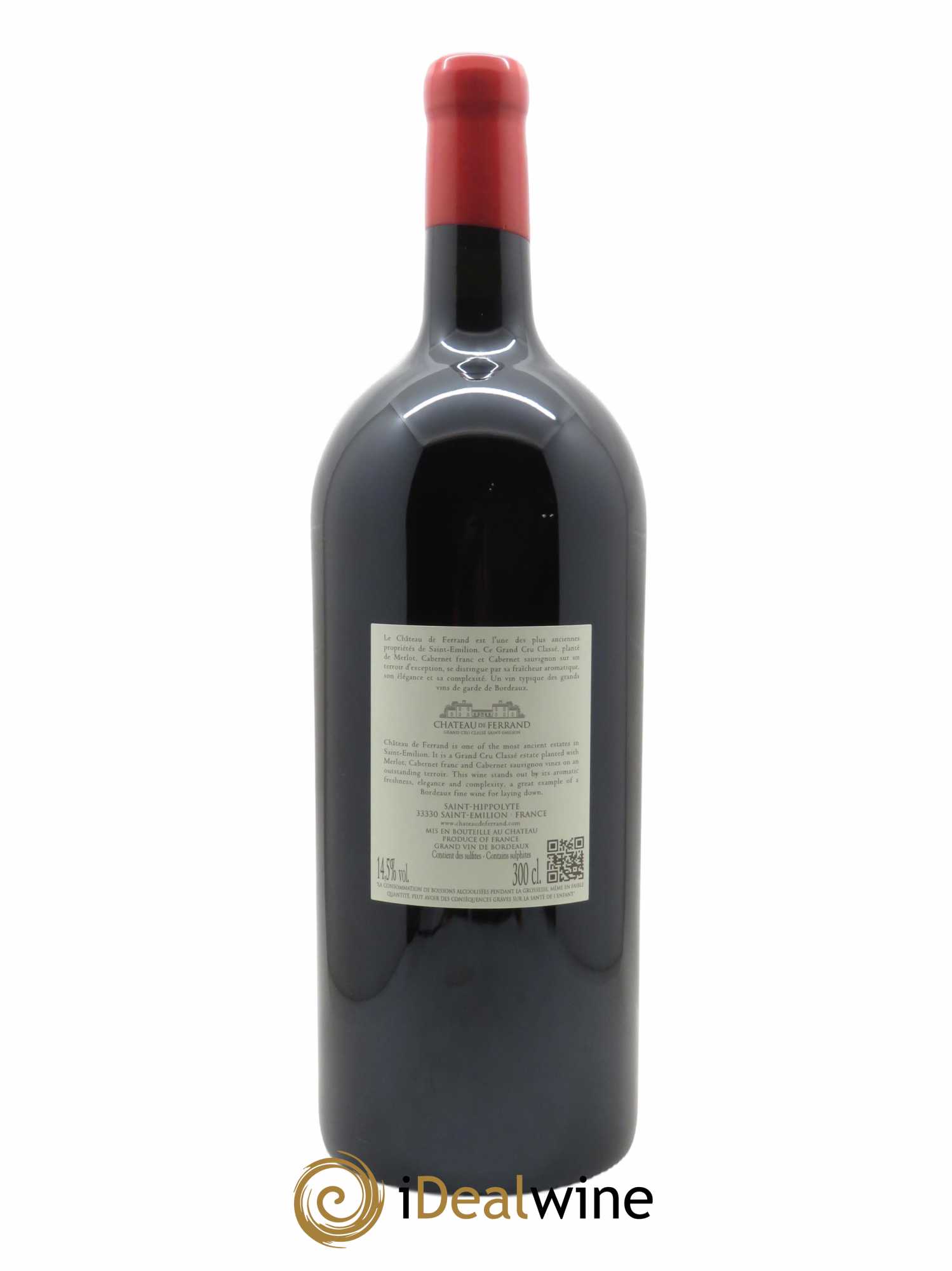 Château de Ferrand Grand Cru Classé  2020 - Lot de 1 Double-magnum